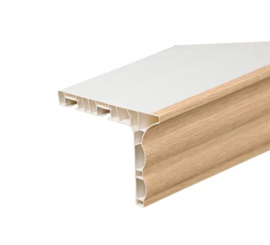 2-Редова ПВЦ релса с чело – Дъб.png